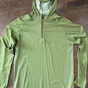 LULULEMON Mens vent tech hoodie OD green